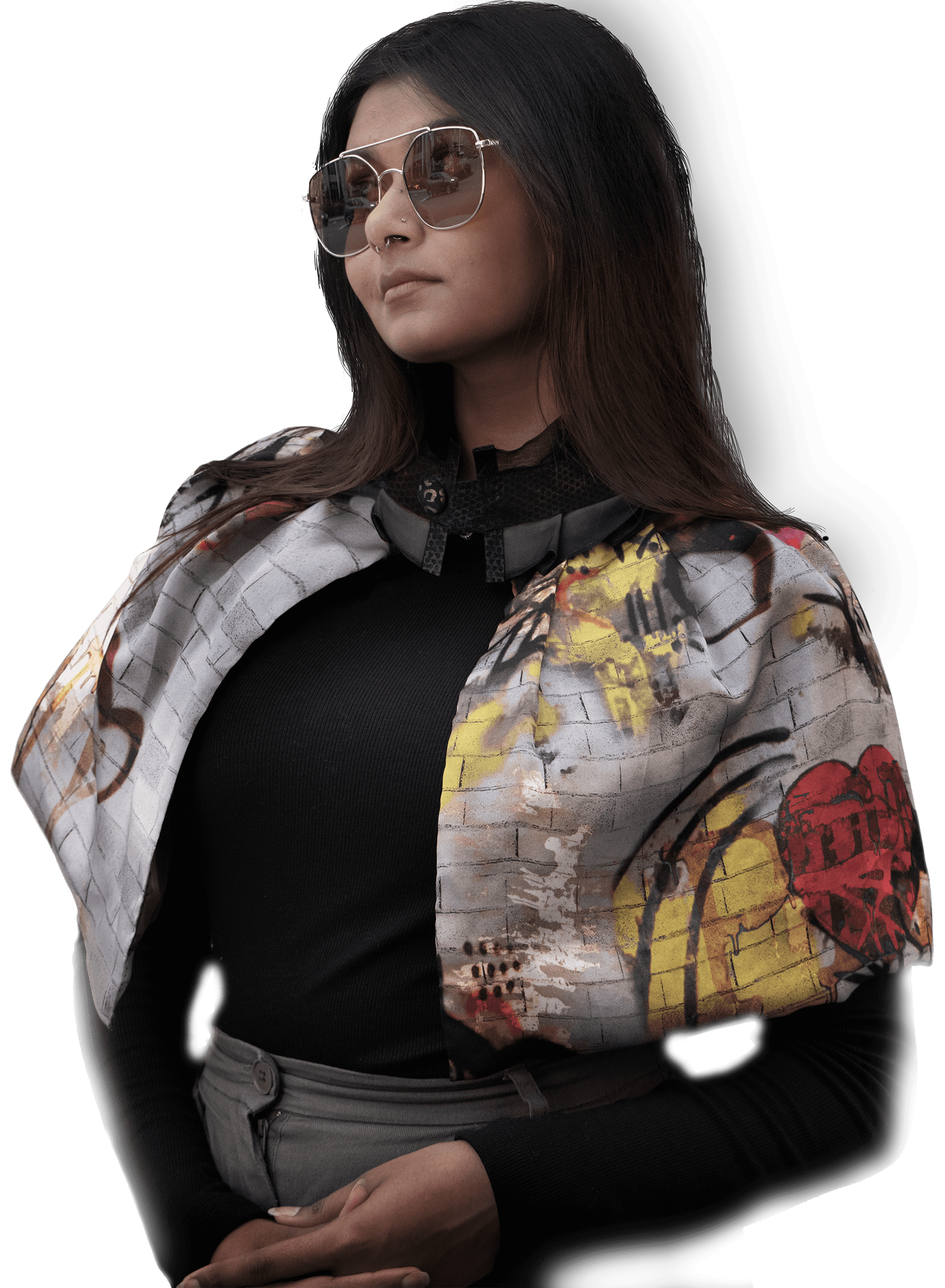 Women wearing a class outfit